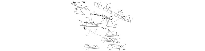 Korpus C40 - CK12, CK13