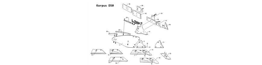 Korpus D50 - BK13