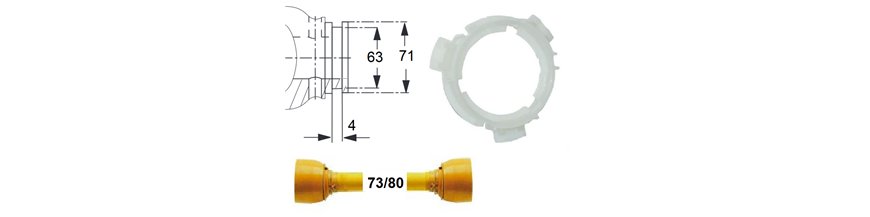 Części osłon 2370 SC/SD25