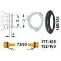 Części osłon 2300, 2400, 2500 - SD25