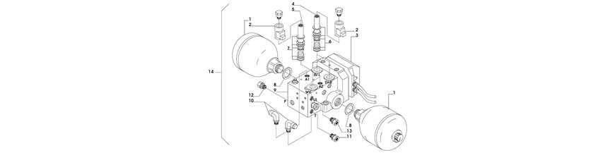 Hydraulika osi Carraro 20.29SI