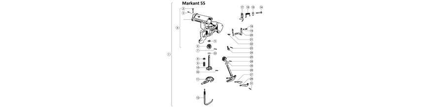 Aparat wiążący Claas Markant 55