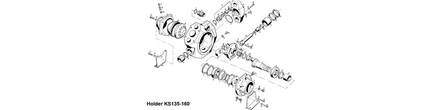 Pompy Holder KS135-160