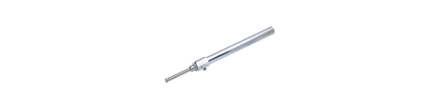 Siłownik MZ 0500 zasuwy beczkowozu hydrauliczny z amortyzatorem gazowym