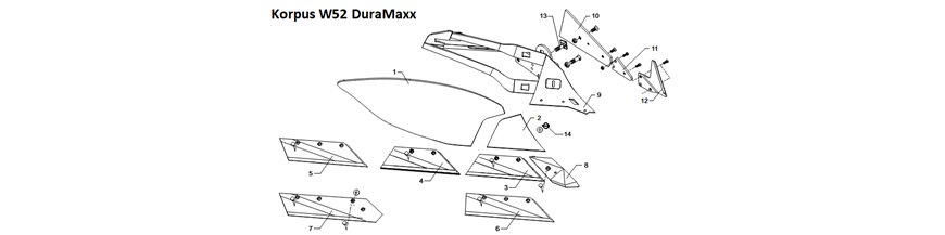 Korpus W52 DuralMaxx - DMWR