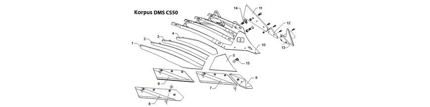 Korpus DMS CS50 - DM CS