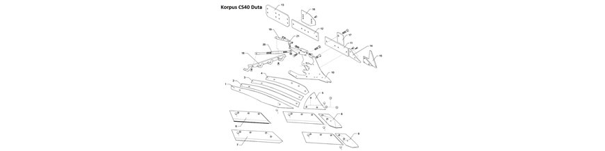 Korpus CS40 Dura - CK14