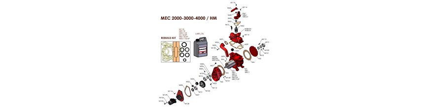 Części MEC 2000-3000-4000 / HM