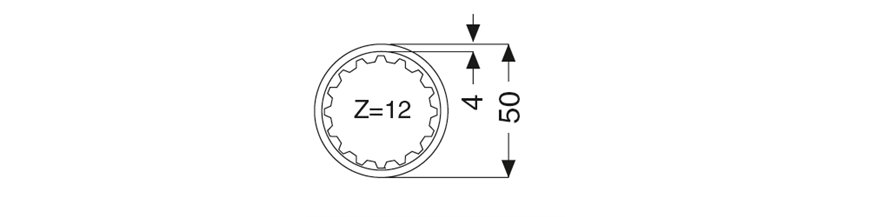 RURA E50 PROFILOWANA ZEWNETRZNA