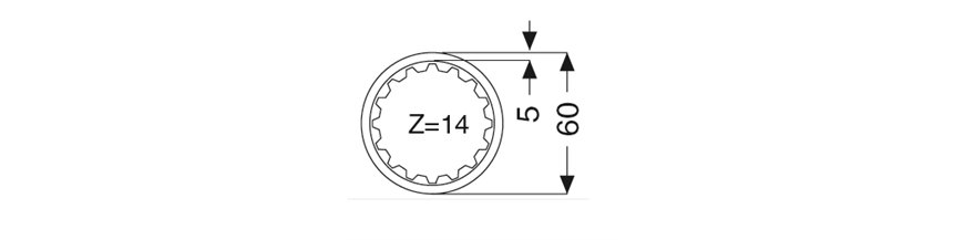 RURA E80 PROFILOWANA ZEWNETRZNA