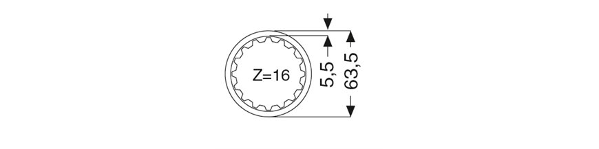 RURA E90 PROFILOWANA ZEWNETRZNA