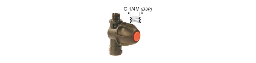 Korpusy wkręcane gwint zew. 1/4"
