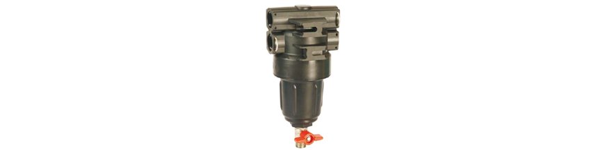 FILTRY SERII 3452-01 150l/min Ø50x150 zawór
