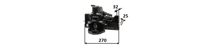 Do prowadnicy 270/32-Ø25