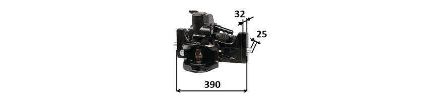 Do prowadnicy 390/32-Ø25