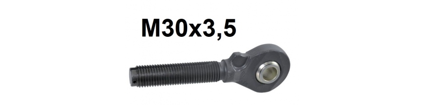 GŁÓWKI KULOWE ŁĄCZNIKA M30x3,5