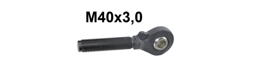GŁÓWKI KULOWE ŁĄCZNIKA M40x3,0