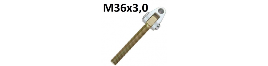 GŁÓWKI Z WIDEŁKAMI GWINT M36x3,0