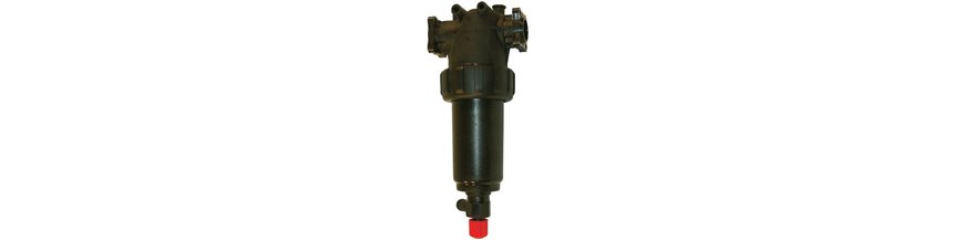 FILTR SERII 322 150-160l/min Ø38x125 zawór