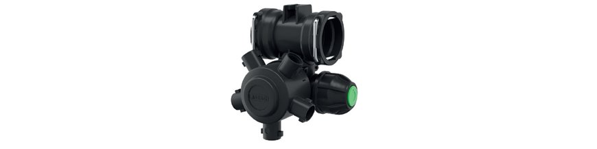 Korpusy rozpylaczy na rurę T5-T5