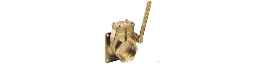 ZASUWY 034 DZWIGNIOWE 4" Z KOŁNIERZEM