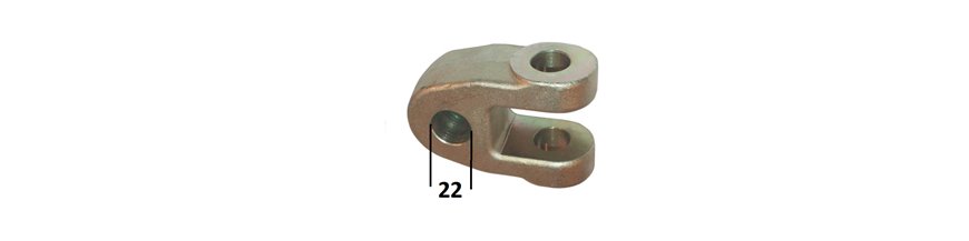 Przegub z otworem 22mm