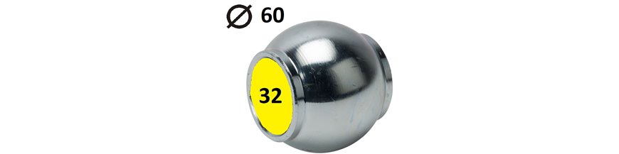 Kule kat. 3/3 - 60mm/32mm