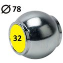 Kule kat. 4/3 - 78mm/32mm