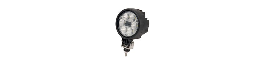 Lampy robocze okrągłe LED