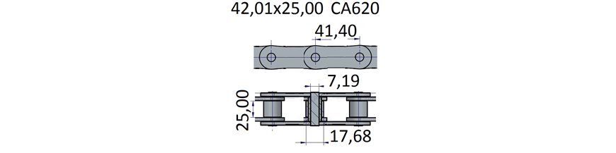 Łańcuchy 42.01x25.00 -CA620