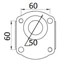 Pompy 60x60 fi 50