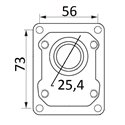 Pompy 73x56 fi 25,4