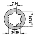 Wew. 1i1/8" Z-6