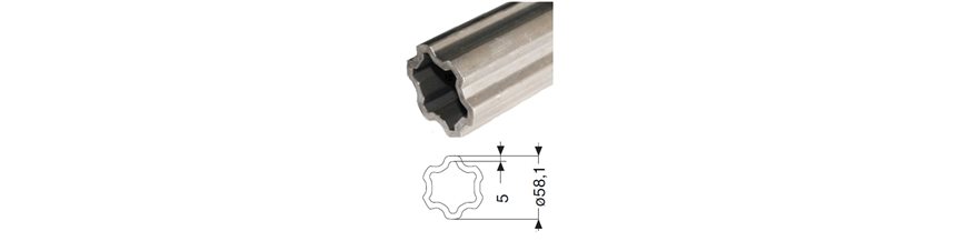 Profil wew. 58,1mm-V80