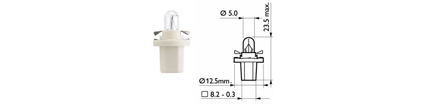 Żarówki BAx8,5d